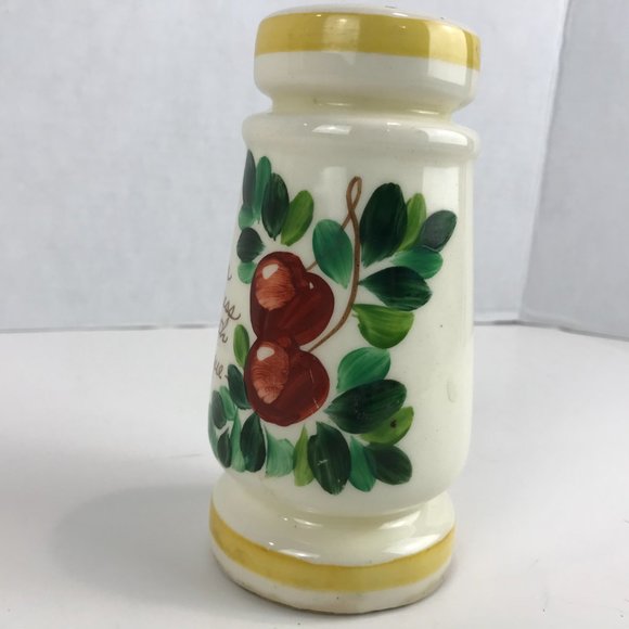 Antique Pepper Shaker with saying on front - Picture 5 of 7